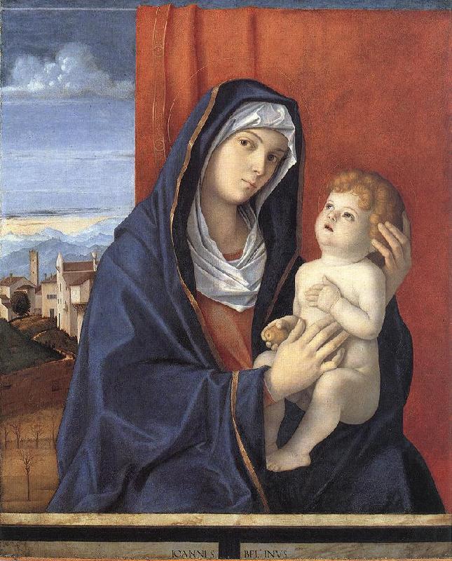 BELLINI, Giovanni Madonna and Child hghb oil painting image